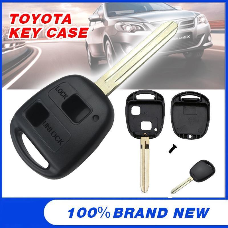 For TOYOTA Car key Remote case/shell for Prado Avensis Corolla Rav Kluger Tarago