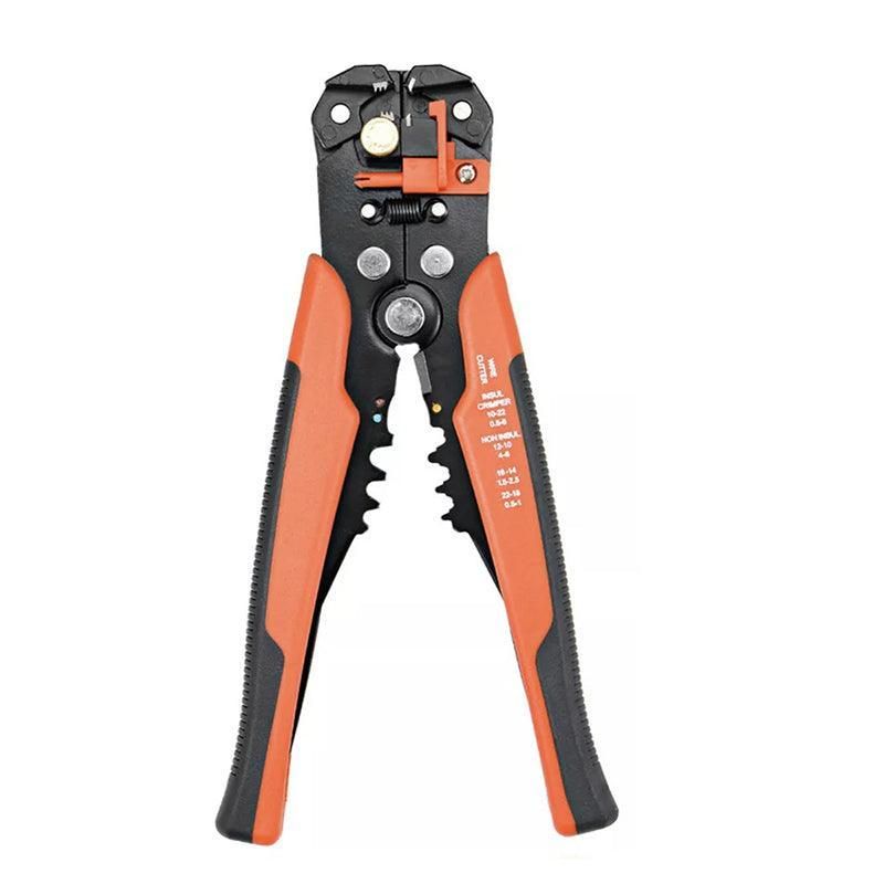 Automatic Wire Cutter Stripper Pliers Electrical Cable Crimper Terminal Tool Au - Orange