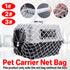 Pet Carrier Net Bag for Cat Dog Travel Mesh Cover Protective Tote Use - 67 × 52 × 51 cm