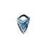 Pet Bandana-Style Collar Saliva Towel Adjustable For Cat Kitten Dog Puppy L Size - Blue