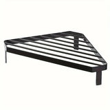 Kitchen Corner Shelf Triangle Countertop Organizer Multifunction Storage Rack - Black