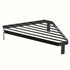 Kitchen Corner Shelf Triangle Countertop Organizer Multifunction Storage Rack - Black