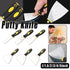 6PCS Stainless Steel Putty Knife Set Scraper Trowel Tool Kit for Cleaning Paint