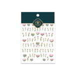 Chinese Style Floral Nail Stickers Gel Nail Stickers for DIY Nail Art - 1369