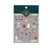 Chinese Style Floral Nail Stickers Gel Nail Stickers for DIY Nail Art - 471