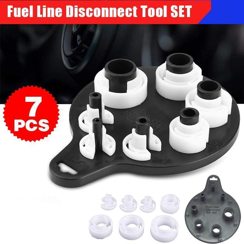 7Pcs Quick Hot Air Condition Tube  Remover Kit A/C Fuel Line Disconnect Tool