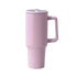 Travel Tumbler 40oz Stainless Steel Insulated Mug with Lid Handle for Drinks - Pink