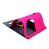 Felt Cat Tunnel Play Passage For Cats Interactive Fun Hideaway For Pets Indoor - Rose Red