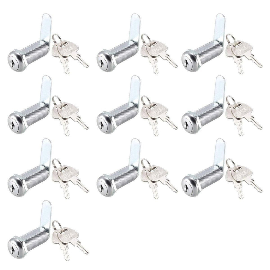1/5/10pcs File Cabinet Drawer Milk Box Swivel Lock Small Round Security Lock - 25mm-10PCS