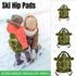Ski Protection Plush Hip Pad Cartoon Turtle Skateboard Mat Snowboarding Gear - M