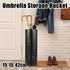 Multifunctional Metal Flower Storage Bucket Umbrella Holder Rack Home Decor