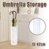 Metal Umbrella Stand Multifunctional Storage Bucket Lobby Organizer Flower Tube