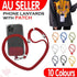 Adjustable Phone Lanyard with Patch for Most Cases Neck Strap Holder - Blue
