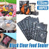100pcs Transparent Vacuum Bags Air Compression Sealed Food Packaging - 20*25cm