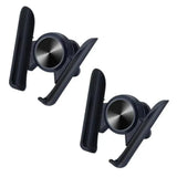 Gravity Phone Holder for Car Air Vent Mount Auto-Clamp Cradle Bracket - Black*2