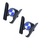 Gravity Phone Holder for Car Air Vent Mount Auto-Clamp Cradle Bracket - Blue*2