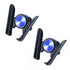 Gravity Phone Holder for Car Air Vent Mount Auto-Clamp Cradle Bracket - Blue*2