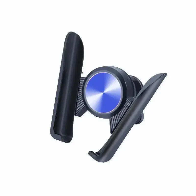 Gravity Phone Holder for Car Air Vent Mount Auto-Clamp Cradle Bracket - Blue