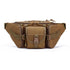 Utility Tactical Men Waist Bag Pack Pouch Military Hiking Camping Belt Bag Au - Khaki
