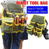 Electrician Tool Bag Waist Pocket Maintenance Pouch Belt Storage Canvas Holder