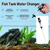 Fish Tank Water Changer Clear Tube Non Slip Handle for Aquariums Water Change