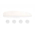 Kitchen Water Baffle Sink Splash Guard Household Waterproof Partition - White