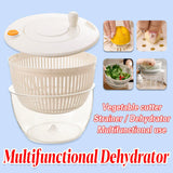Salad Spinner Vegetable Dryer Fruit Dehydrator Multi Functional Kitchen Tool