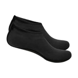 Unisex Water Shoes Slip On Aqua Socks Swim Surf Diving Yoga Exercise Reef Shoes - Black-L