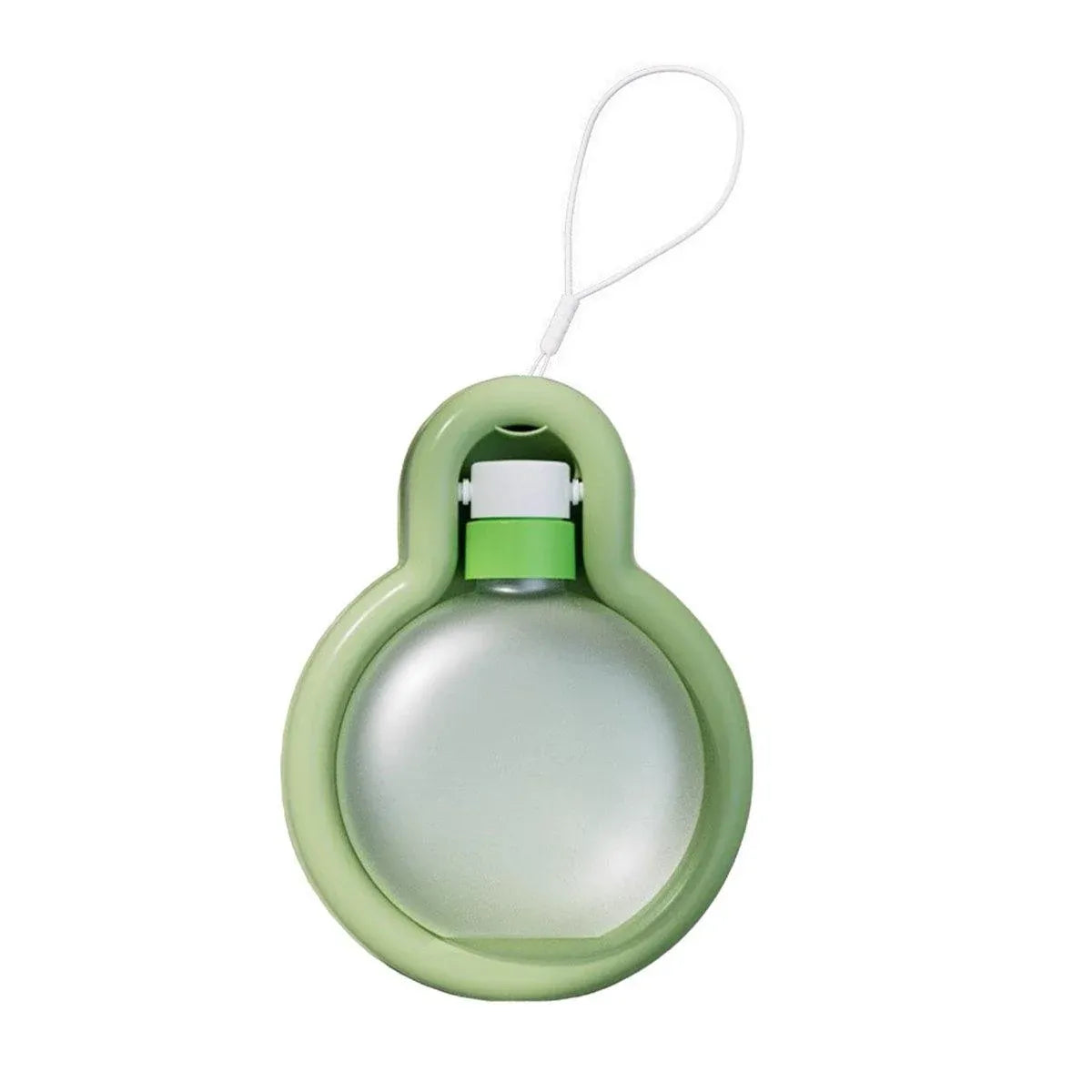 Portable Foldable Pet Water Cup Large Capacity Dog Bowl Puppy Travel Kettle - Green