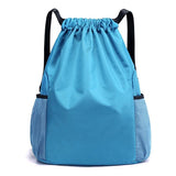 Sports Backpacks Large Capacity Waterproof Bag Sport Bag - Lake Blue
