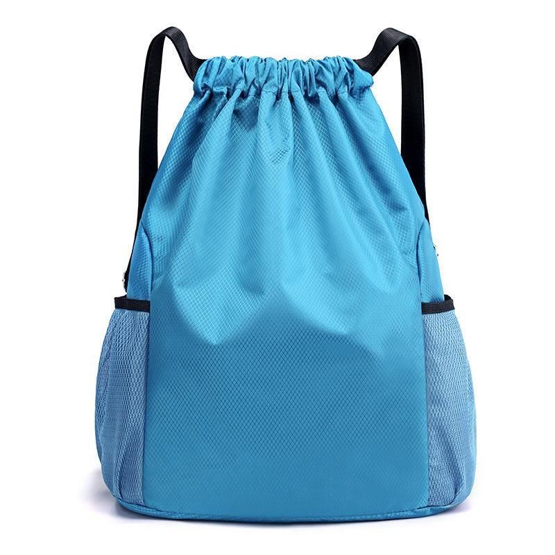 Sports Backpacks Large Capacity Waterproof Bag Sport Bag - Lake Blue