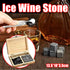 Ice Wine Stone Wooden Box Wine Set Wine Accessory Gift Box Portable Storage