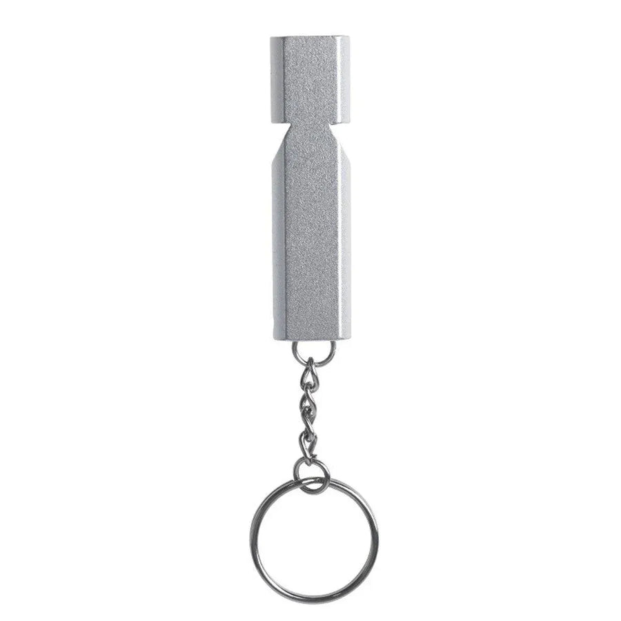 Bird Training Whistle Pet Bird Equipment Tease Lead Whistle for Pet Birds Parrot - Silver