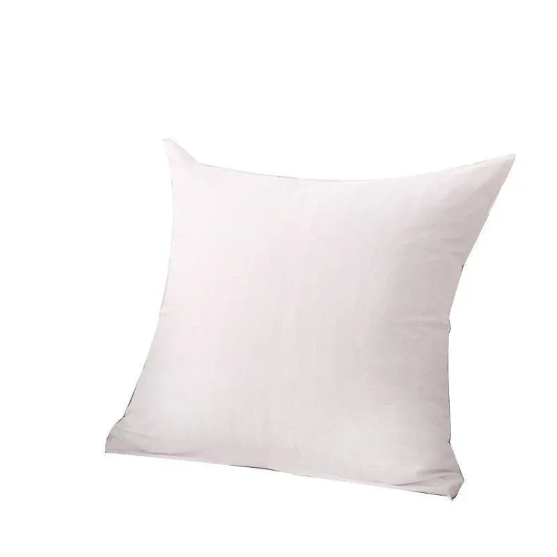 45cm*45cm Multicoloured Plain Solid Colour Cushion Cover Decorative Pillow Case - White