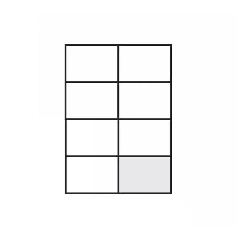 A4 Self Adhesive Sticker Paper Sheet Label Laser Inkjet Print Mailing Address - White Matte 2x4 *20 PCS