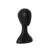 Display Stand Female Mannequin Head for Wig Hat Scarf Hair Model - Black