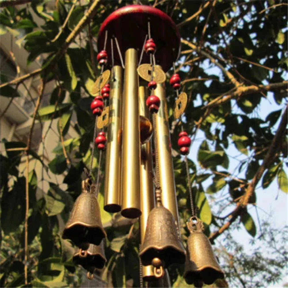 Wind Chimes Bells Copper Tubes Outdoor Yard Garden Home Decor Ornament