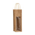 5PCS Wine Bottle Bags Tote Carrier Gift Bag Durable Single or Double Bottles - 1