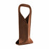 Single Wine Bottle Tote Carrier Gift Bag with Handle Durable - Brown