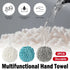 Chenille Hand Towel Ball 3PCS Absorbent Quick Dry Hanging Loop 17 x 17cm