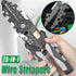 25in1 Wire Stripping Pliers Multi Function Cable Splitter Cutter Winding Tool