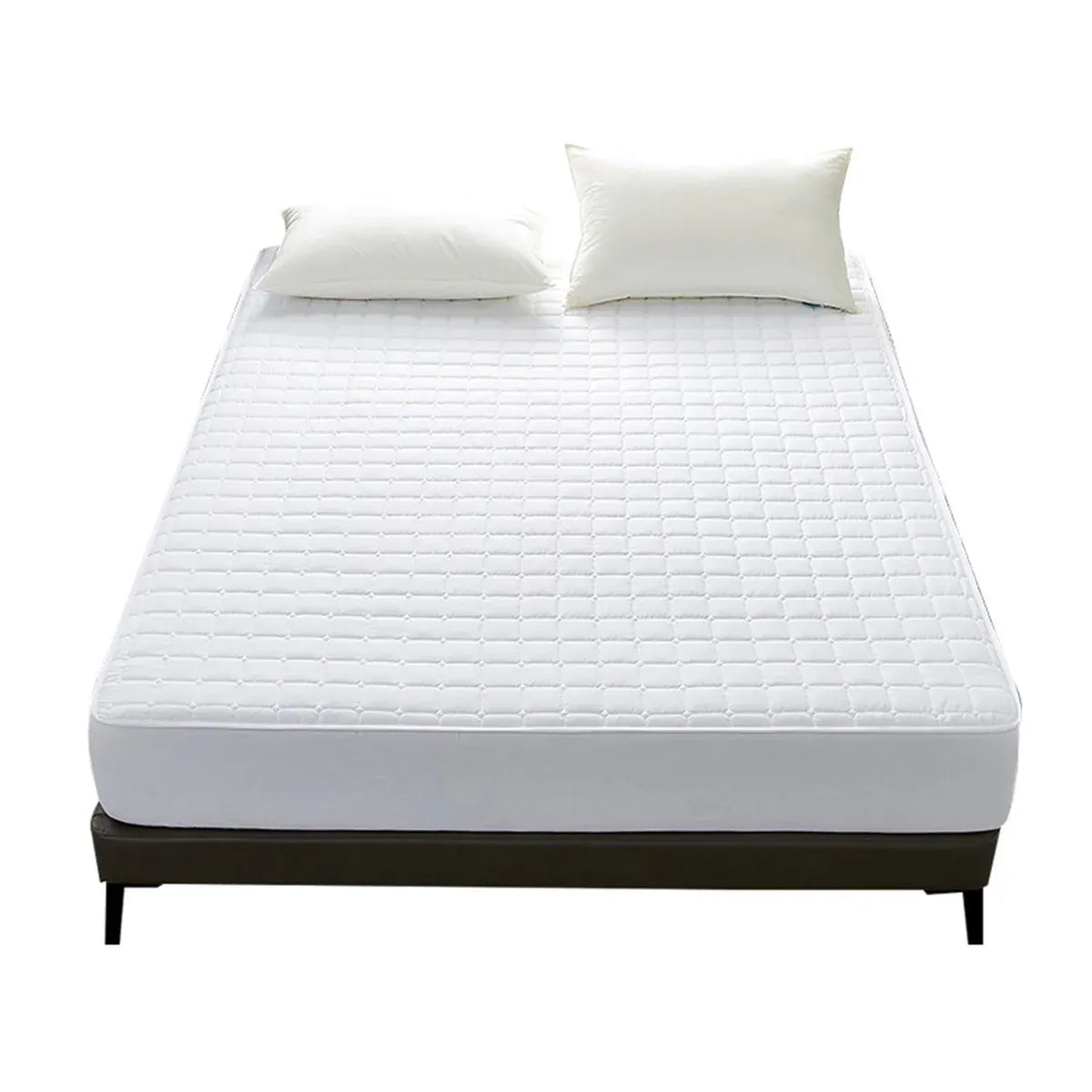 Hotel Mattress Protector Bed Top Cover Waterproof Fitted Sheet Bedroom Hygiene - 137x190cm