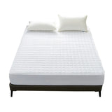 Hotel Mattress Protector Bed Top Cover Waterproof Fitted Sheet Bedroom Hygiene - 153x203cm