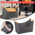 Felt Firewood Storage Basket Tote Bag Large Felt Basket for Firewood Wood Holder