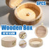 Wooden Storage Boxes Set of 6 with Flip Lids Jewelry Organizer Rustic Vintage AU