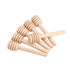 30PCS Mini Wooden Honey Dipper Stick for Honey Jar Dispense Drizzle Party Favors - 100PCS