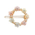 Women Girls Hair Clip Rhinestone Crystal Hairpin Barrette Slide Clips Grip Gift - C