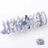Women Elastic Hair Band Ponytail Holder Girl Rubber Rope Ties Gum Headwear Craft - Blue
