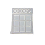 Silicone Mold Making Tic-Tac-Toe Game Jewelry Resin Casting Mould Craft DIY Tool - Large