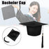 Mortarboard Graduation Hat Academic Cap Black Bachelor Master Chancellor Hat Au